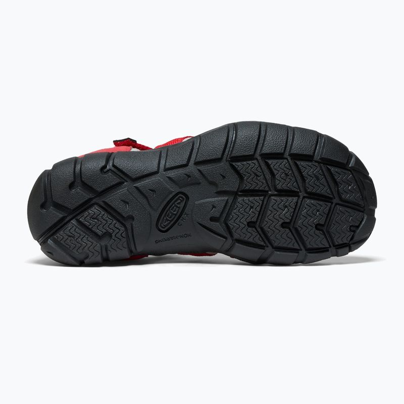 Dětské sandály KEEN Seacamp II CNX red/alloy 6