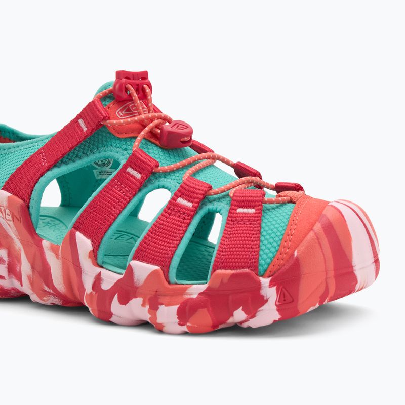 Dětské sandály KEEN Hyperport H2 raspberry/pool blue 7