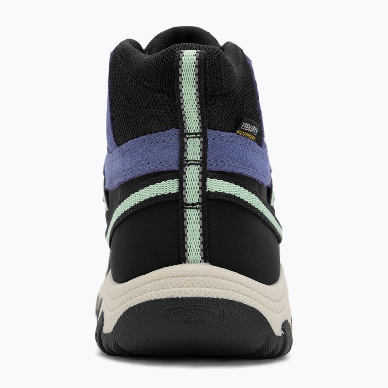 Dětské trekové boty KEEN Targhee IV Mid Waterproof skipper blue/hemlock 6