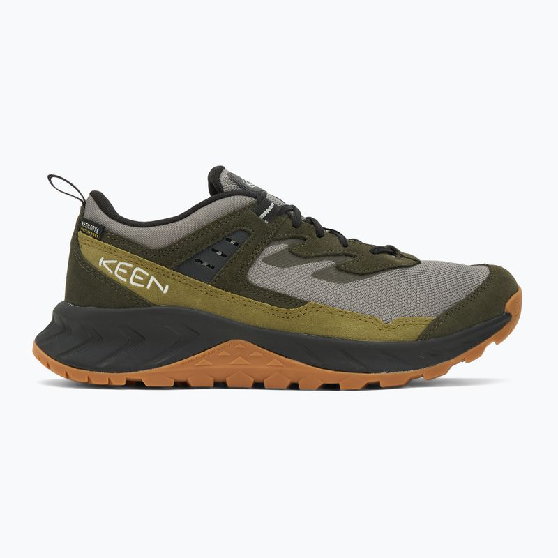 Pánské trekové boty KEEN Hightrail Waterproof Steel grey/forest night 2