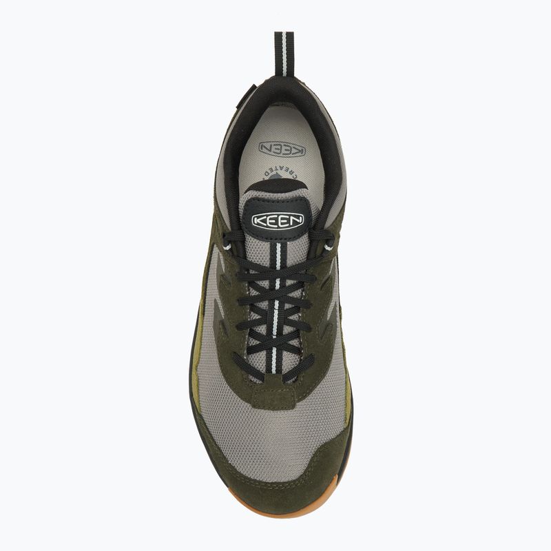 Pánské trekové boty KEEN Hightrail Waterproof Steel grey/forest night 5