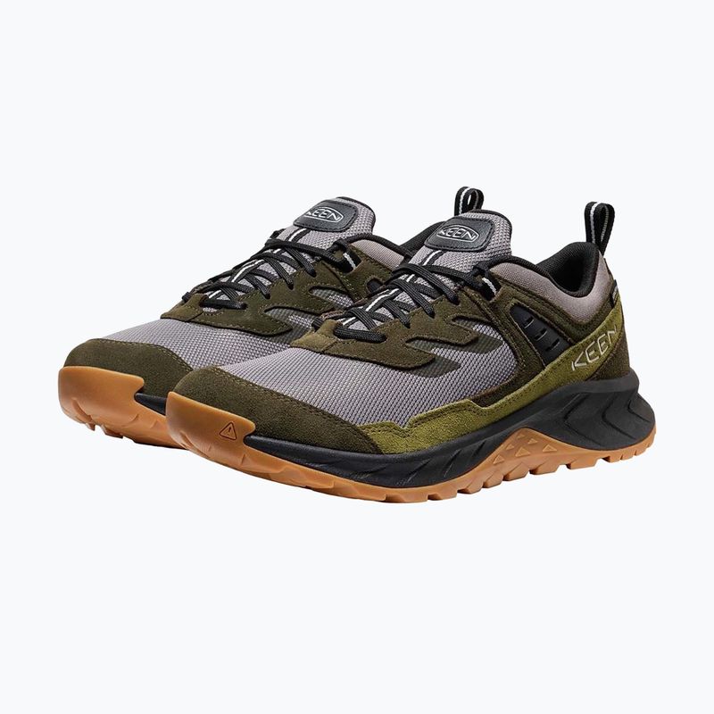 Pánské trekové boty KEEN Hightrail Waterproof Steel grey/forest night 8