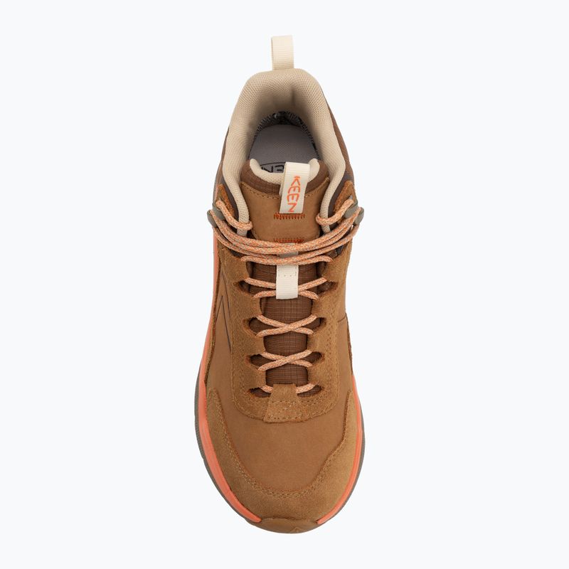 Dámské trekové boty Keen Leiki Leather Mid Waterproof chipmunk/bison 5