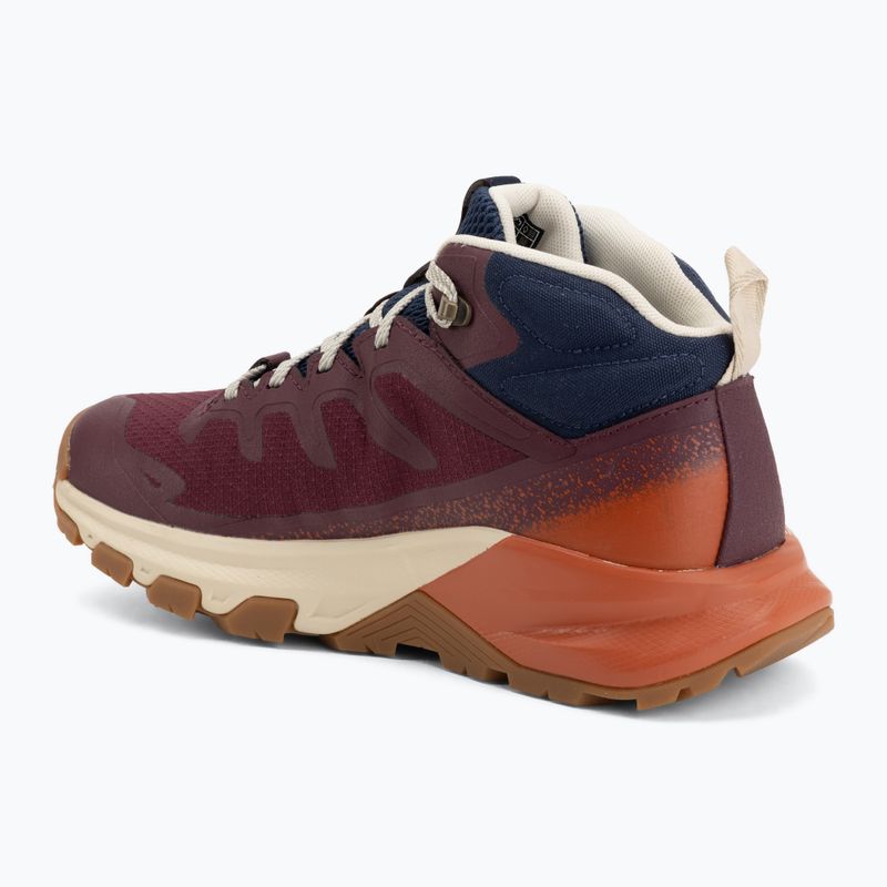 Dámské trekové boty KEEN Targhee Apex Mid Wp fig/burnt brick 3