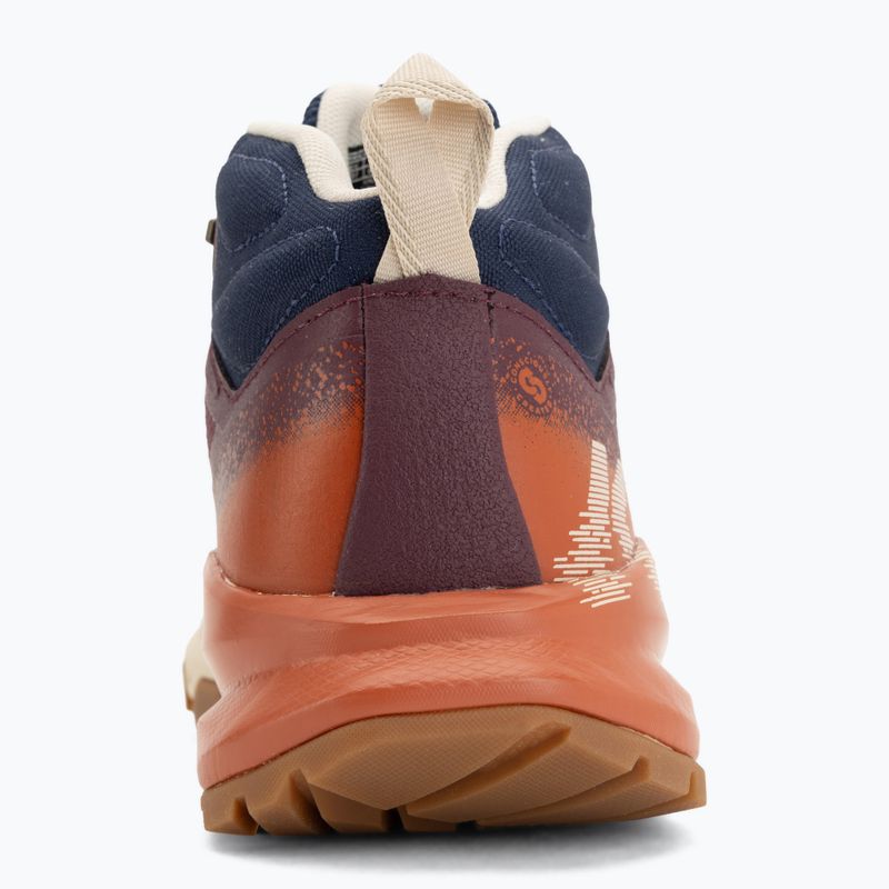 Dámské trekové boty KEEN Targhee Apex Mid Wp fig/burnt brick 6