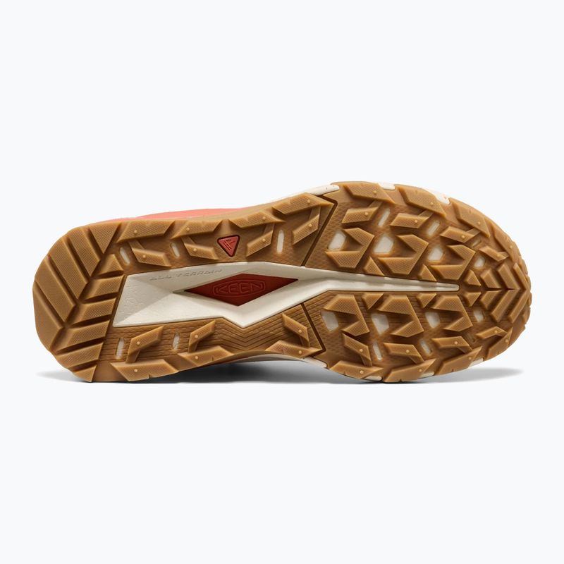 Dámské trekové boty KEEN Targhee Apex Mid Wp fig/burnt brick 4