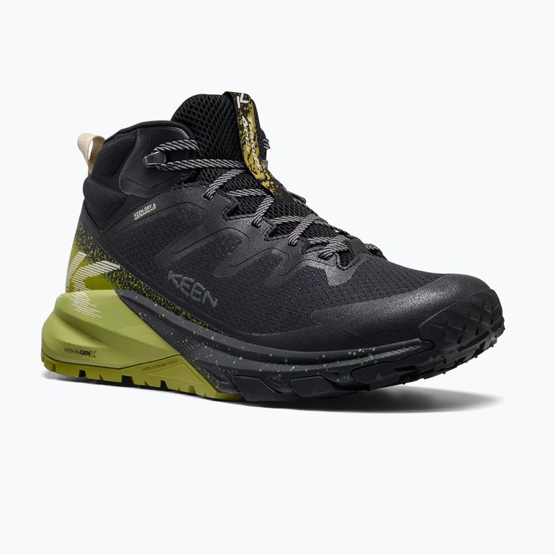 Pánské trekové boty KEEN Targhee Apex Mid Wp black/golden cypress