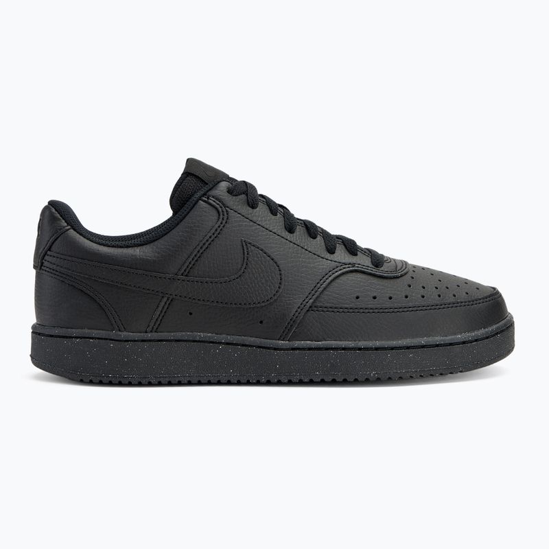 Pánské boty Nike Court Vision Low Next Nature black / black / black 2