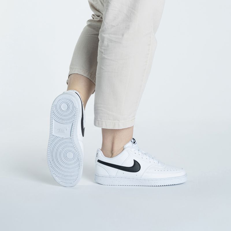 Dámské boty Nike Court Vision Low Next Nature white//white/black 2