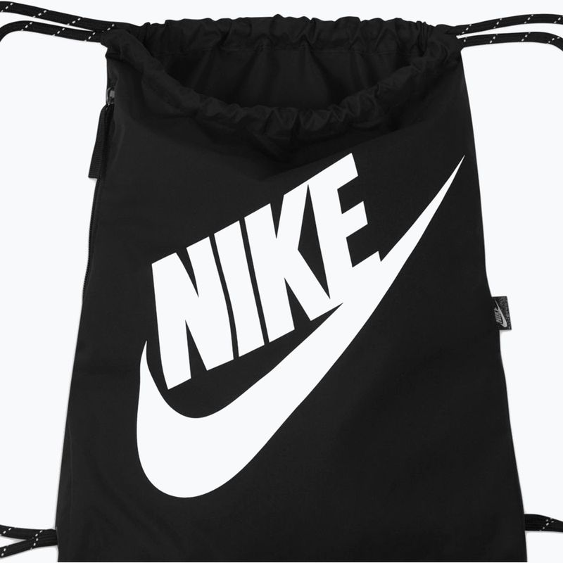 Sportovní vak Nike Heritage Drawstring černý DC4245-010 8