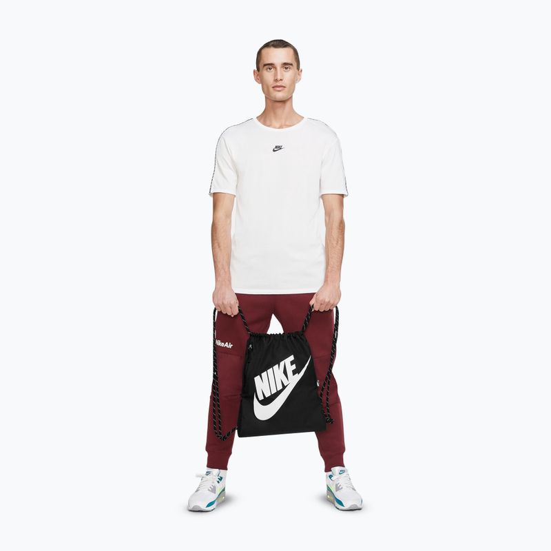Sportovní vak Nike Heritage Drawstring černý DC4245-010 12
