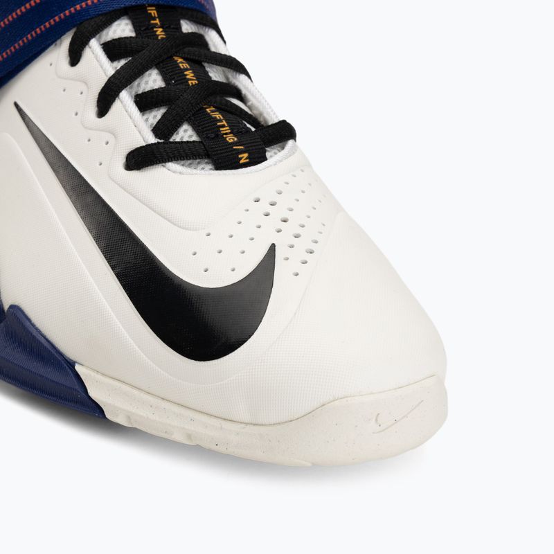 Vzpěračské boty Nike Savaleos sail/deep royal blue/magic ember/black 7