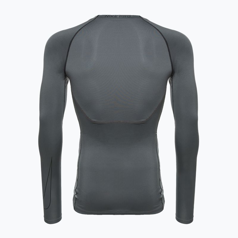 Pánské tréninkové tričko longsleeve Nike Pro Dri-Fit grey 2