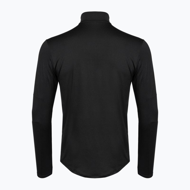 Pánské běžecké tričko s dlouhým rukávem Nike Dri-FIT Element 1/2-Zip black 2