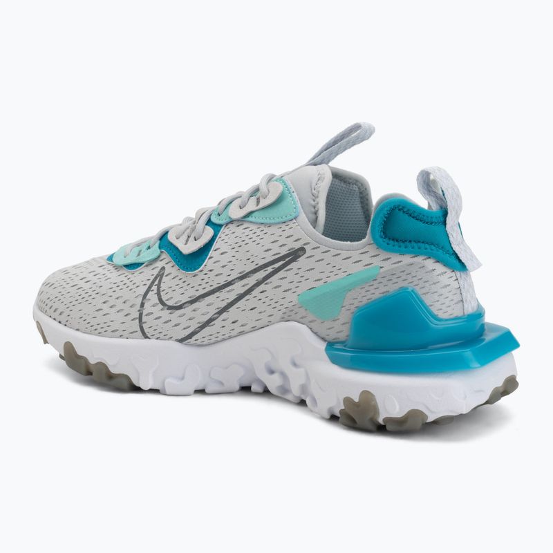 Pánské boty Nike React Vision pure platinum/aquamarine/smoke grey 3