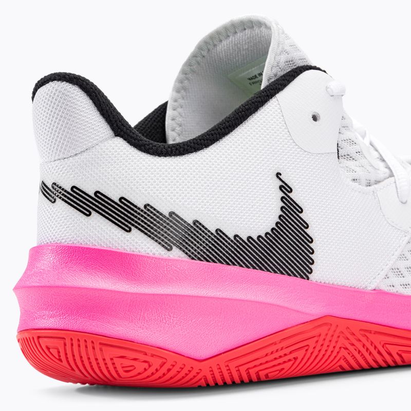 Tenisky na volejbal Nike Zoom Hyperspeed Court SE bílá/černá/žhavá červená 9