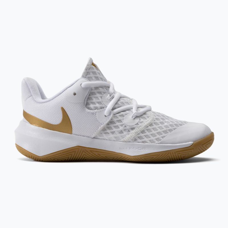 Tenisky na volejbal Nike Zoom Hyperspeed Court SE bílá/zlatá 2