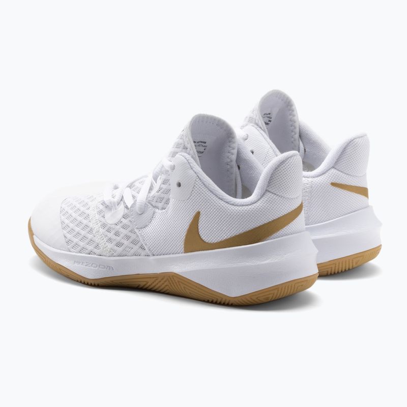 Tenisky na volejbal Nike Zoom Hyperspeed Court SE bílá/zlatá 3