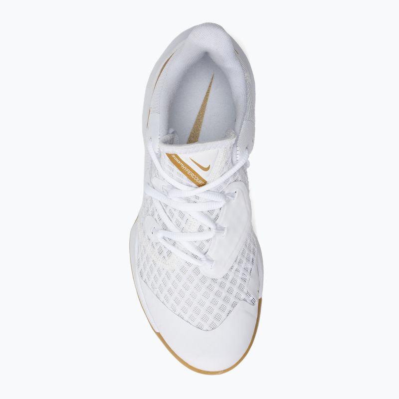 Tenisky na volejbal Nike Zoom Hyperspeed Court SE bílá/zlatá 5