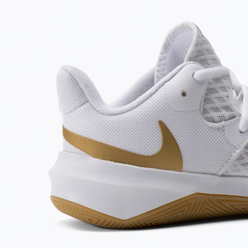 Tenisky na volejbal Nike Zoom Hyperspeed Court SE bílá/zlatá 8