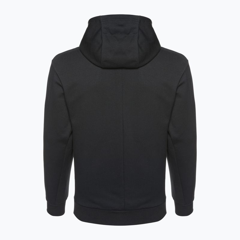 Pánská tenisová mikina Nike Court Fleece Hoodie black 2