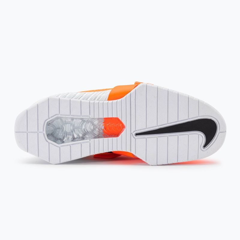 Vzpěračská obuv Nike Romaleos 4 oranžová/černá/bílá 4