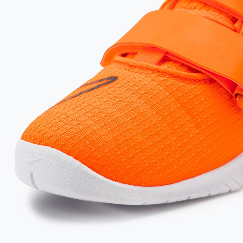 Vzpěračská obuv Nike Romaleos 4 oranžová/černá/bílá 7