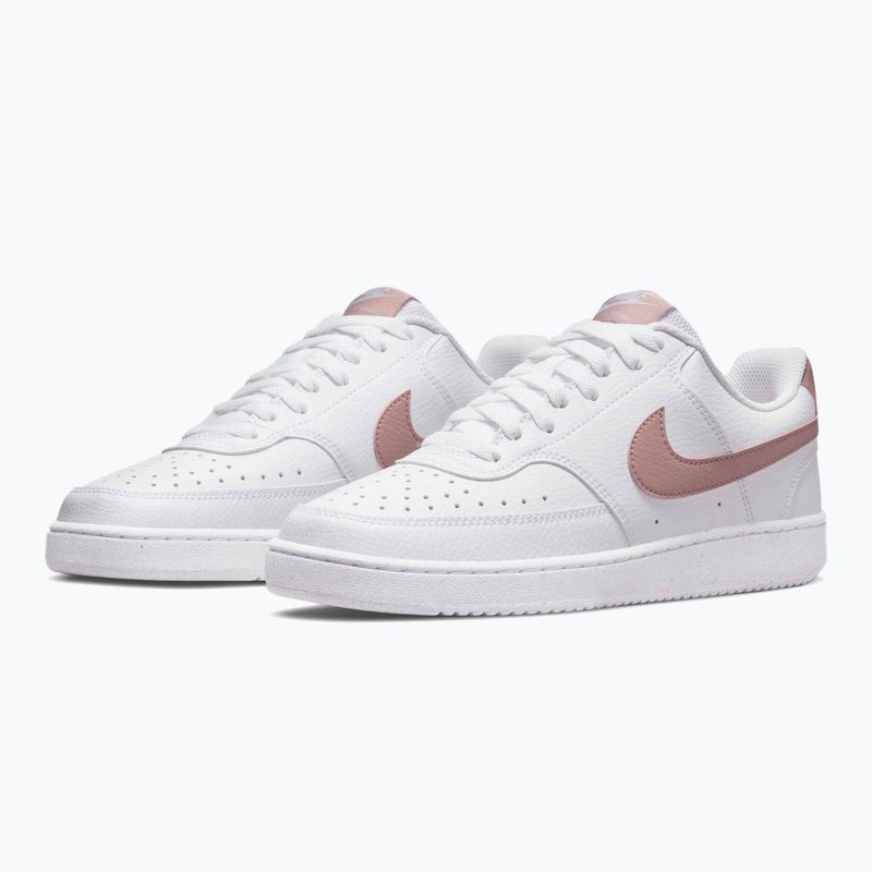Dámské boty Nike Court Vision Low Next Nature white/pink oxford 3