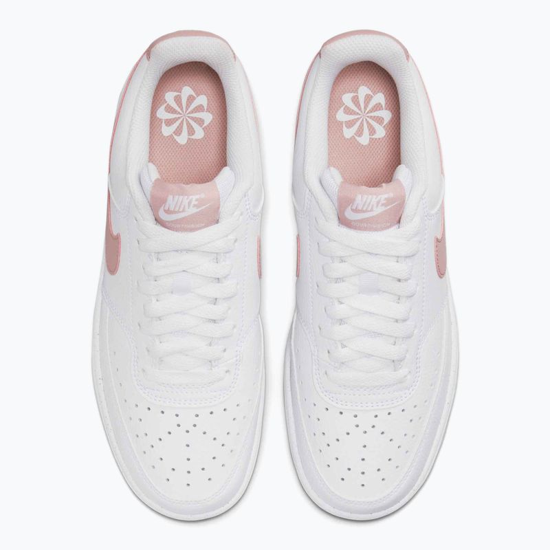 Dámské boty Nike Court Vision Low Next Nature white/pink oxford 5
