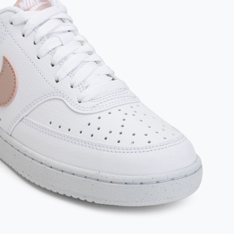 Dámské boty Nike Court Vision Low Next Nature white/pink oxford 7