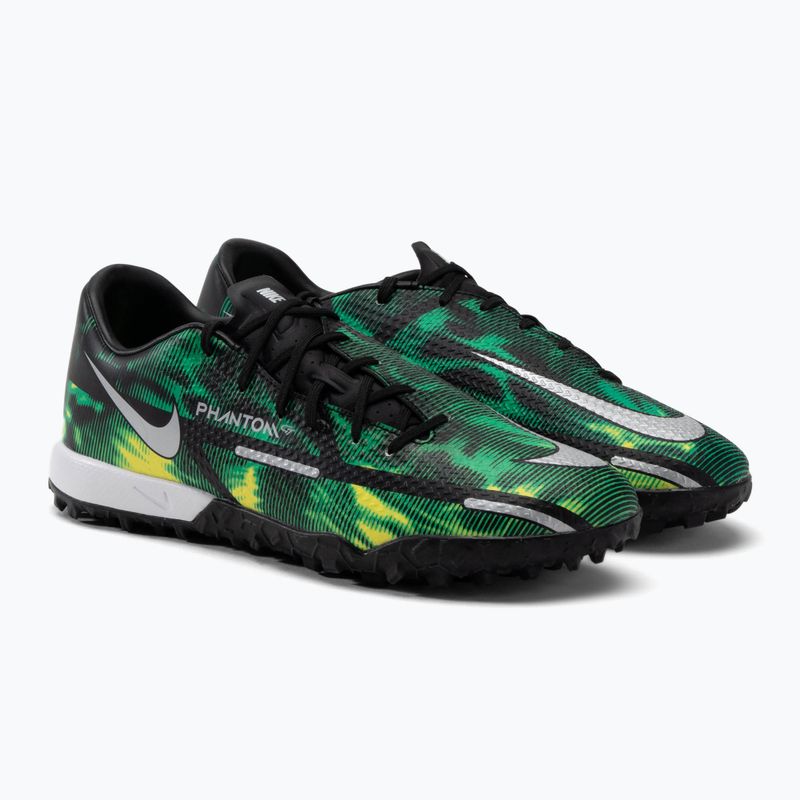 Nike Phantom GT2 Academy SW TF pánské kopačky černé DM0725-003 5