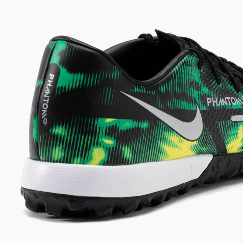 Nike Phantom GT2 Academy SW TF pánské kopačky černé DM0725-003 8