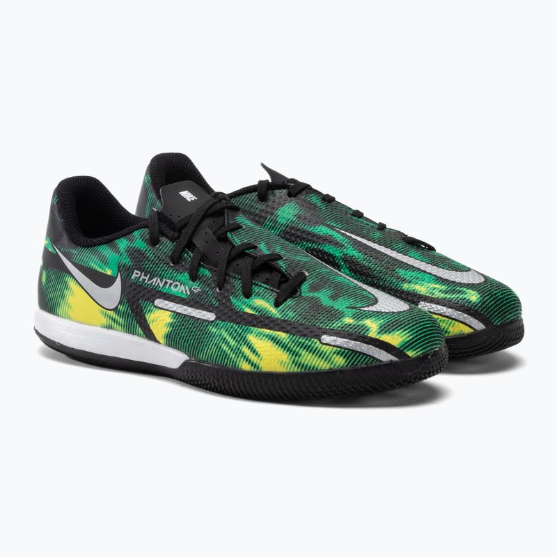 Dětské kopačky Nike Phantom GT2 Academy SW IC Jr zelené DM0749-003 5