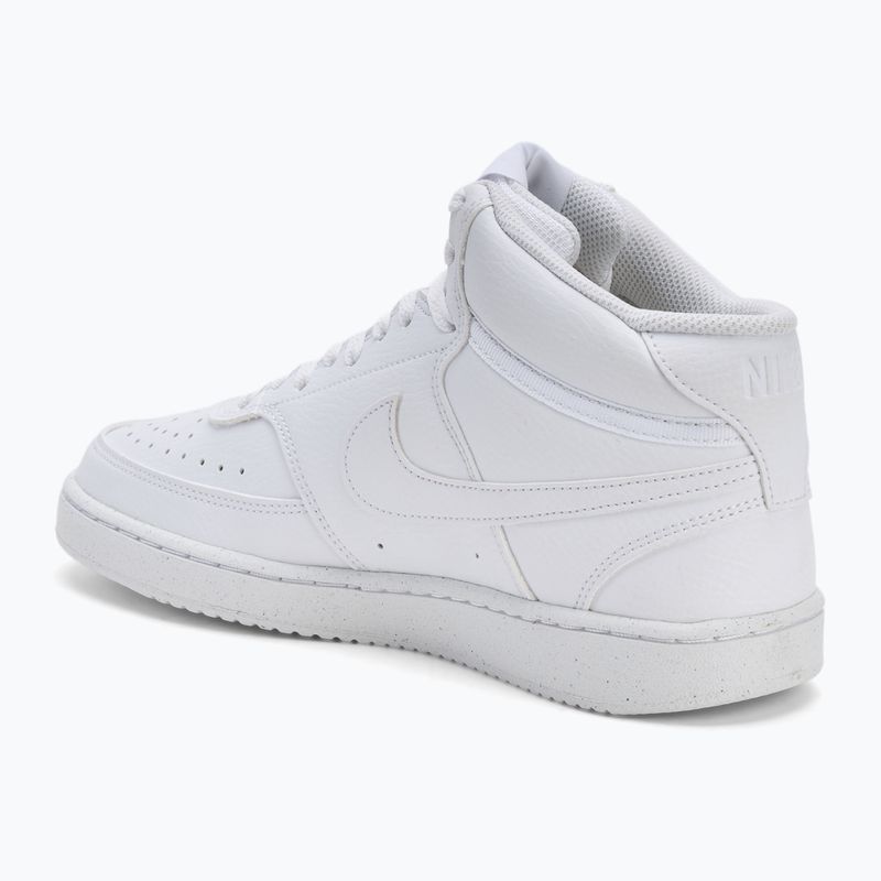 Pánské tenisky Nike Court Vision Mid Next Nature white/white/white 3