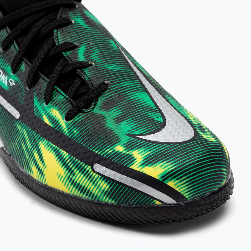 Dětské kopačky Nike Phantom GT2 Academy DF SW IC Jr zelené DM0740-003 7