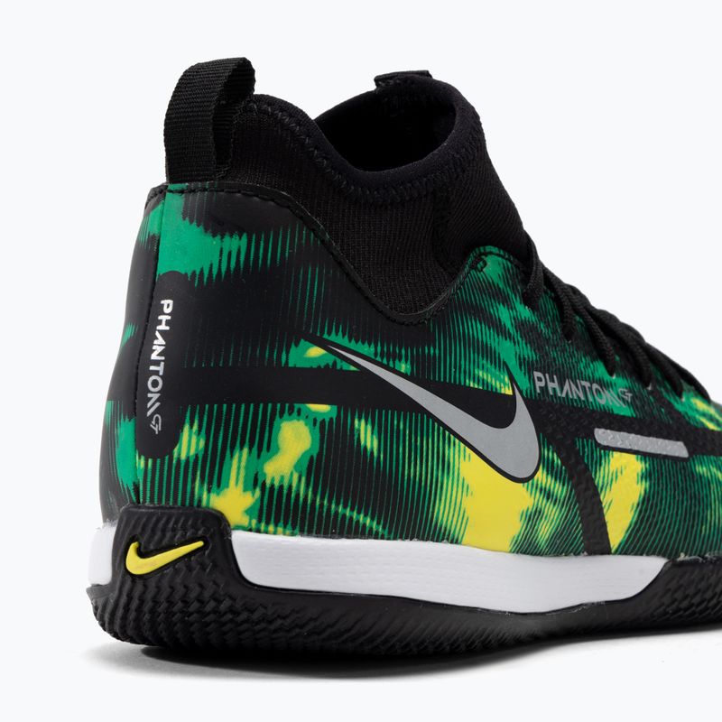 Dětské kopačky Nike Phantom GT2 Academy DF SW IC Jr zelené DM0740-003 8