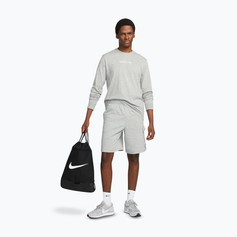 Nike Brasilia 9,5 18 l černá/černá/bílá taška 12