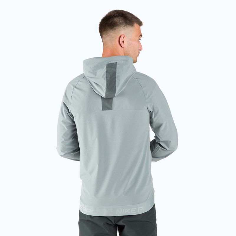 Pánská treninková bunda Nike Pro Dri-FIT Flex Vent Max 73 šedá DM5946-073 3