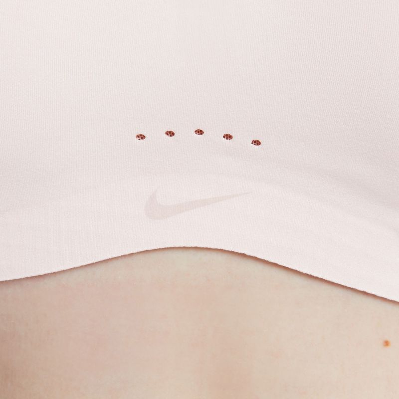 Sportovní podprsenka Nike Alate Minimalist Light-Support light soft pink/stone mauve/pink oxford 5