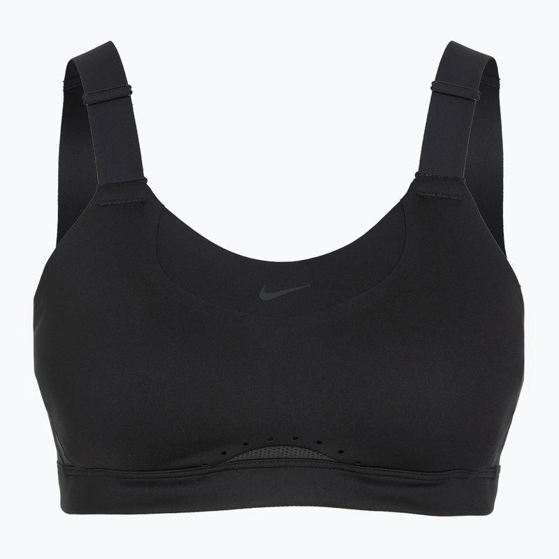 Sportovní podprsenka Nike Alpha High-Support black/black/dark smoke grey/dark smoke grey 8