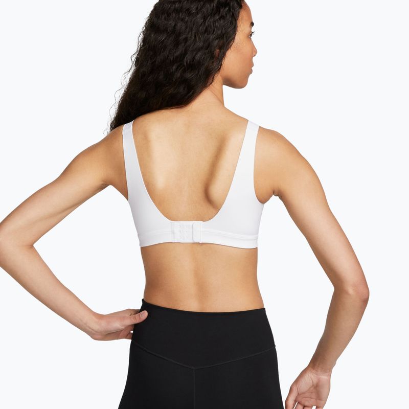Sportovní podprsenka Nike Alpha High-Support white/white/stone mauve/black 3