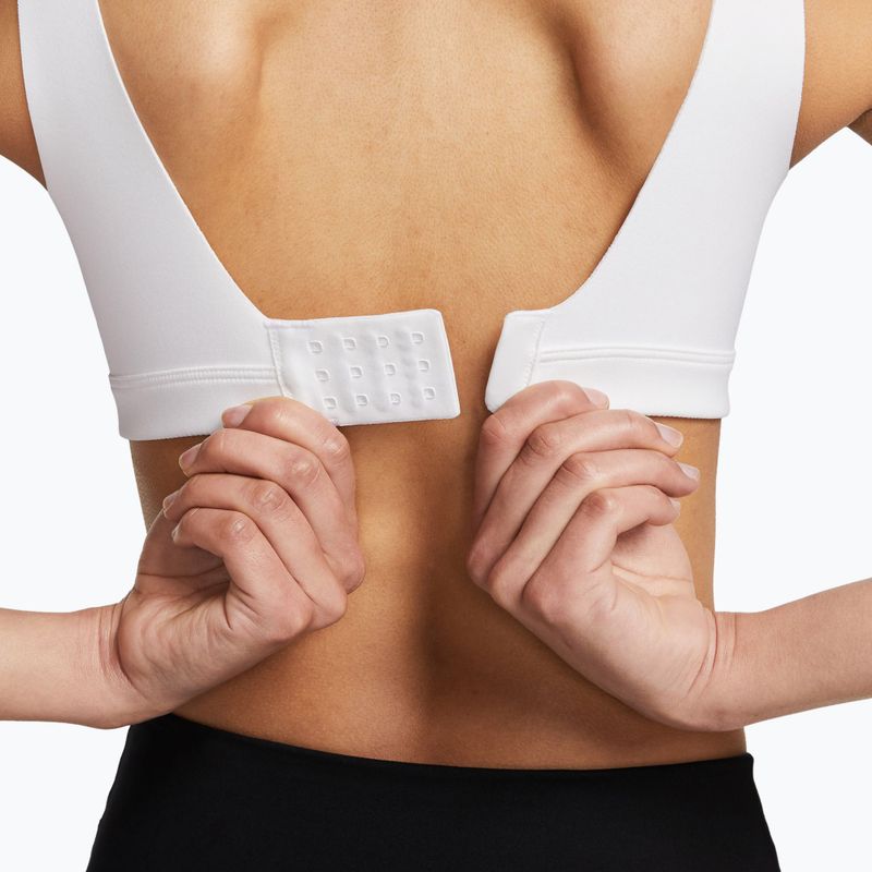 Sportovní podprsenka Nike Alpha High-Support white/white/stone mauve/black 7