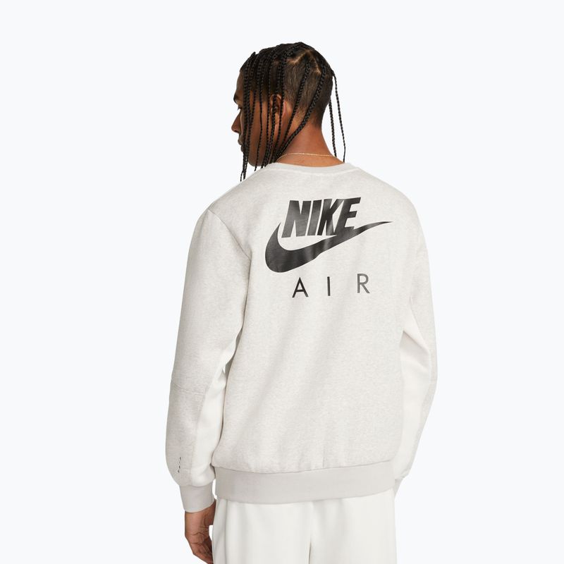 Pánská mikina Nike Air light iron ore/heather/phantom/black 3