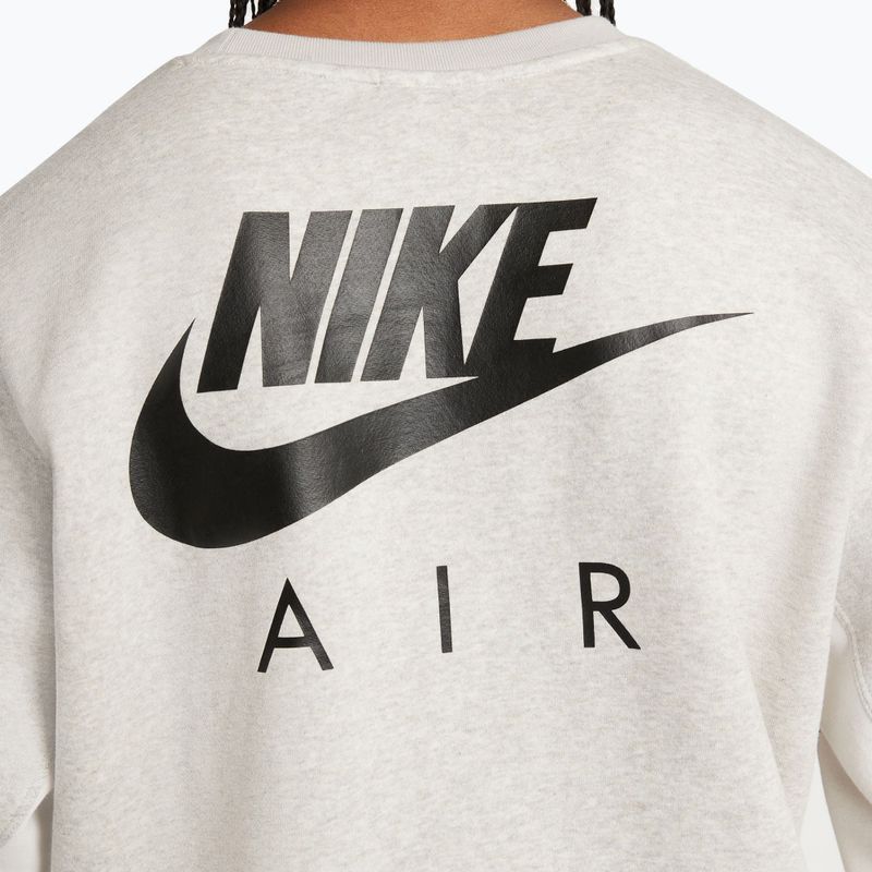 Pánská mikina Nike Air light iron ore/heather/phantom/black 5