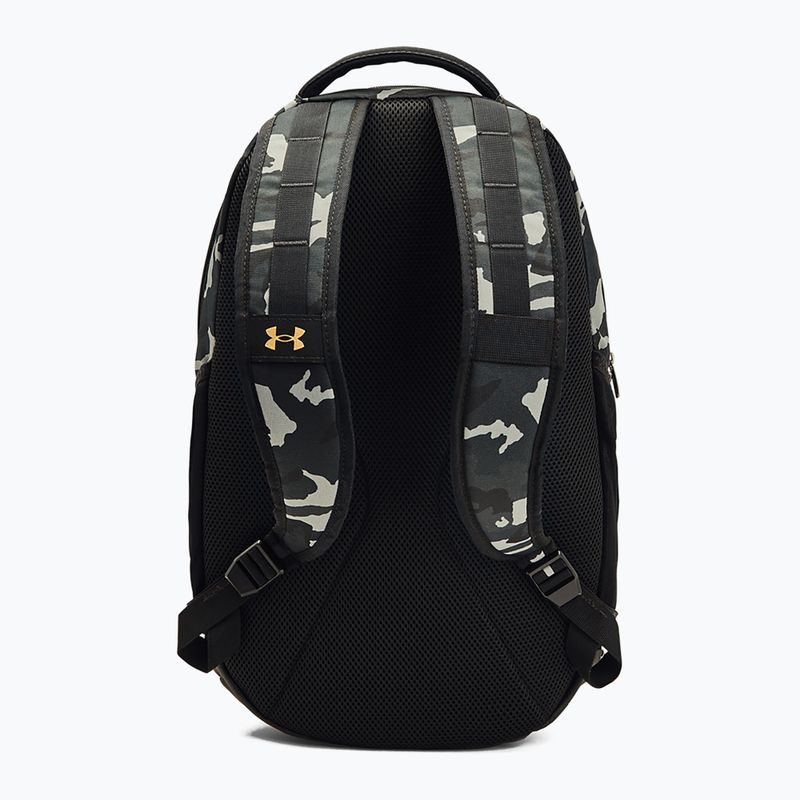 Městský batoh Under Armour Hustle 5.0 29 l black/black/metalic gold 3