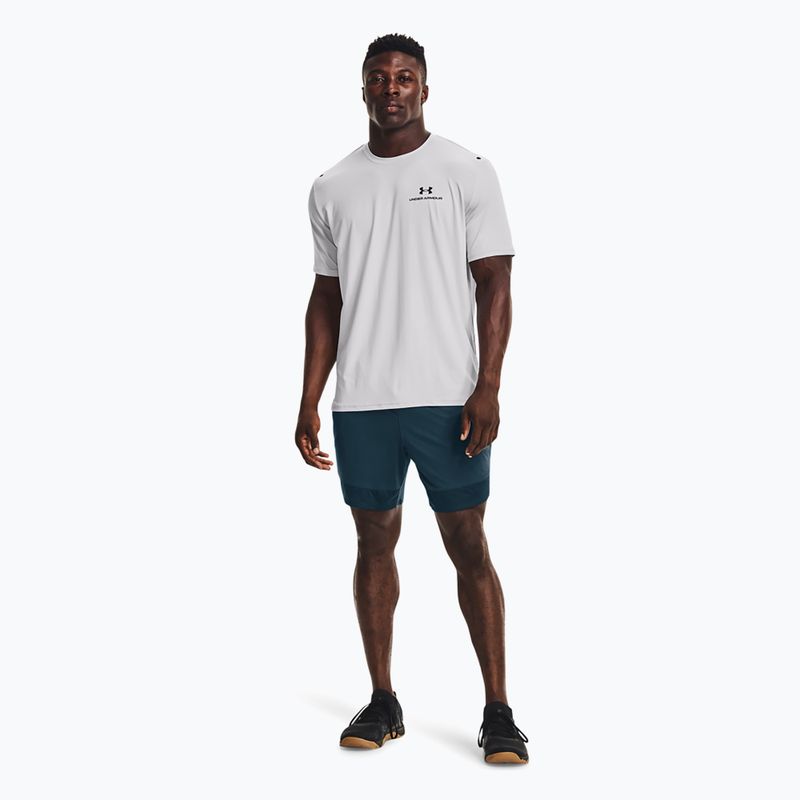 Under Armour UA Rush Energy šedé pánské tréninkové tričko 1366138 2