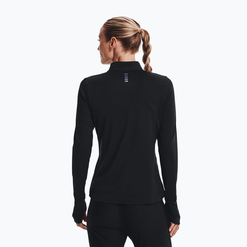 Dámská běžecká mikina Under Armour Qualifier Run 2.0 Half Zip černá 1365632 3