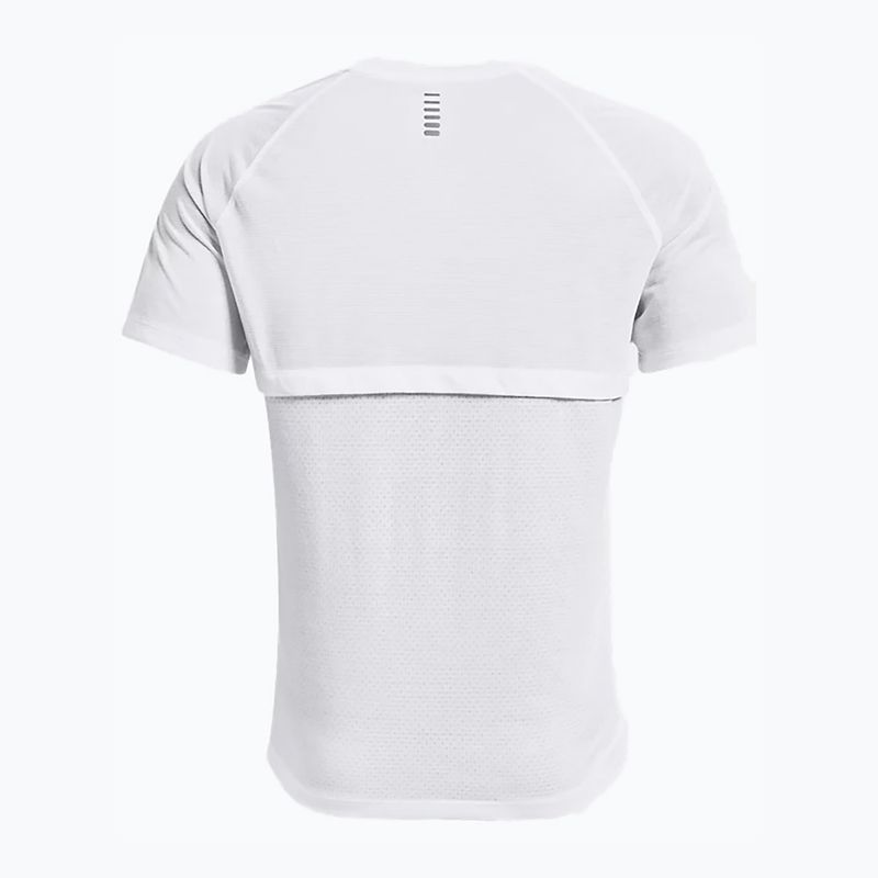 Under Armour Streaker pánské běžecké tričko bílé 1361469-100 6