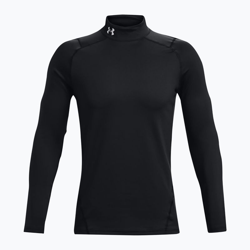Pánské tričko longsleeve Under Armour Comp Mock UA Armour black/white 5