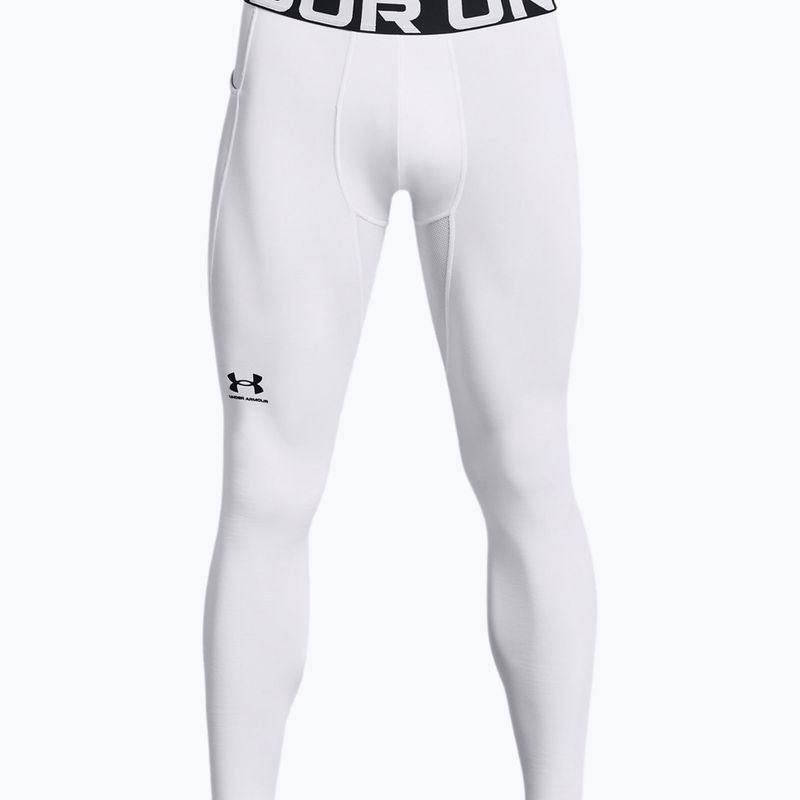 Pánské legíny Under Armour Ua Cg Armour Novelty Compression white/black 4